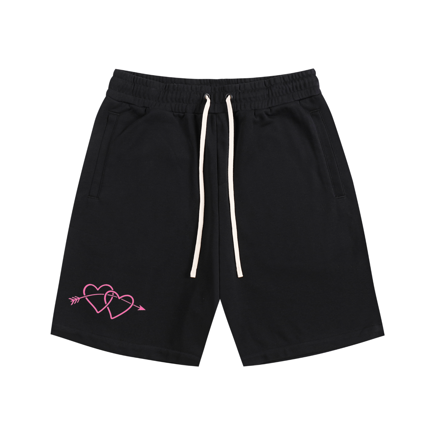 MEN'S SIGNATURE BLACK+PINK SHORTZ